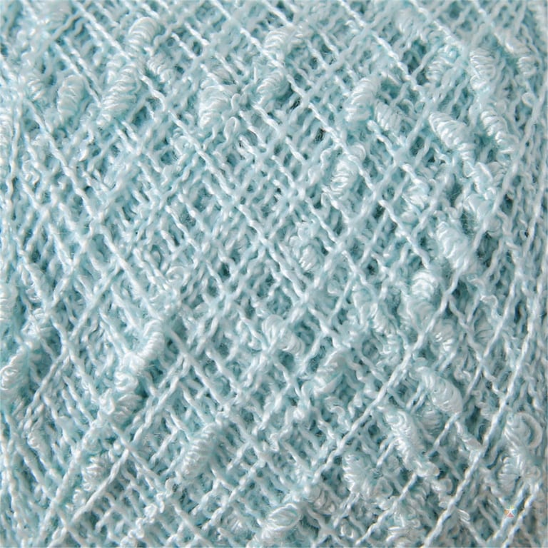 75% acrylic 25% Nylon blended water bead gauze sheet, fancy yarn crochet free sample anti-pilling acrylic gauze sheet, 75% acrylic 25% nylon blended water knot bead fabric sheet