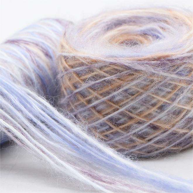 Fashion Yarns Super Soft Warm Breeze Yarns Nano 3.6 47% Polyester 39% Acrylic 8% Nylon 6% Wool Blend Yarns Knitting Women's Knitwear