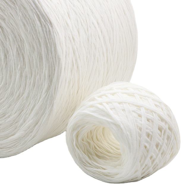 Manufacturers wholesale new products 2.8 long staple cotton tape special yarn, 80% cotton, 20% nylon crochet blended yarn
