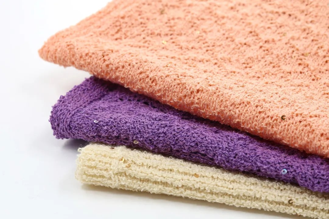 Beaded Loop Yarn Dyed OEM/ODM Customized,Beaded Yarn OEM/ODM Customized,97% Polyester 3% Onion Chip Beaded Yarn OEM/ODM Customized