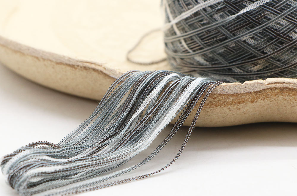 7.6 Stitch two warp one weft yarn source factory sample, nylon blended yarn source factory sample, nylon blended yarn source factory sample